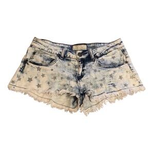 Vintage Havana star distressed shorts